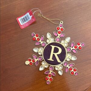 Ashland Gold and Red Purple Holiday Ornament